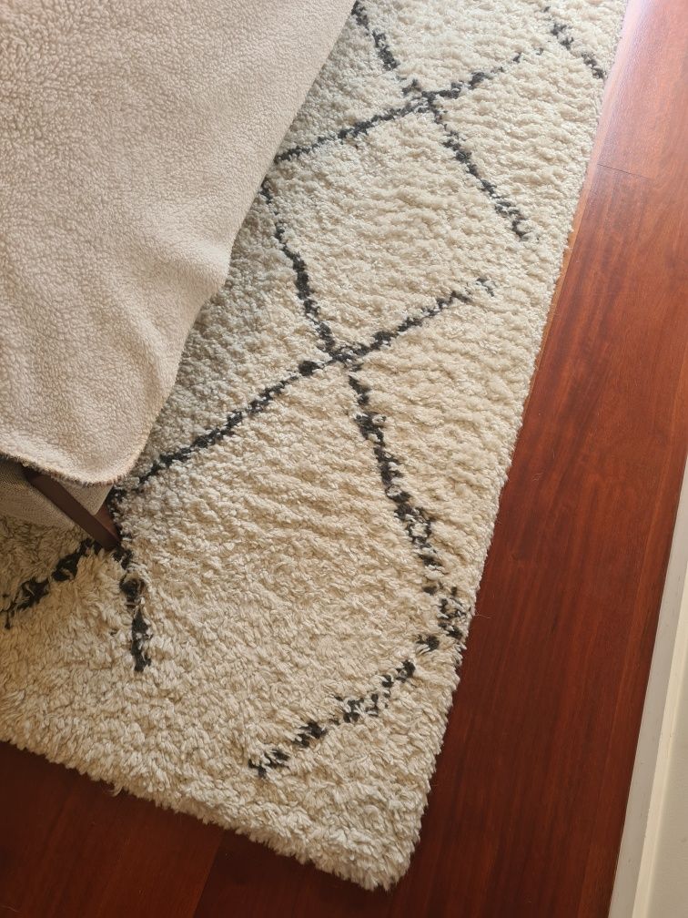 Tapete Shaggy creme 230x160cm
