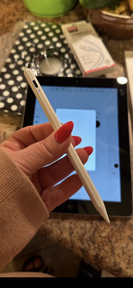 Tablet iPad Apple Retina + nowy rysik + nowy kabel - cały zestaw