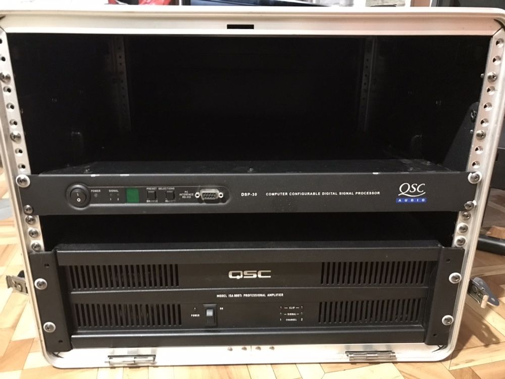 QSC DSP-30 2-х канальный цифровой процессор с Combo XLR входами