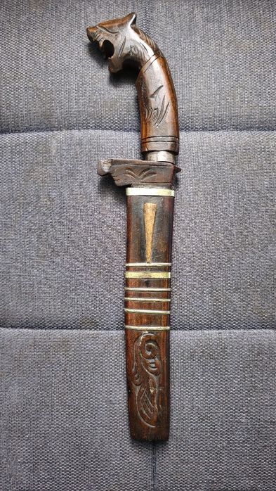 Maczeta 2 nóż indonezja Borneo Kalimantan