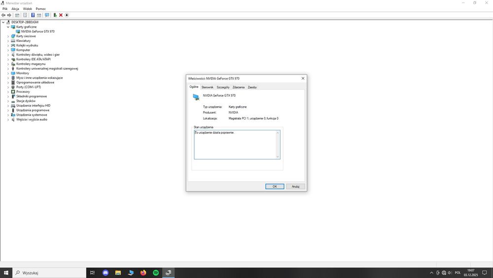 Komputer stacjonarny I7-6700 - GTX 970 - 24GB Ram DDR4