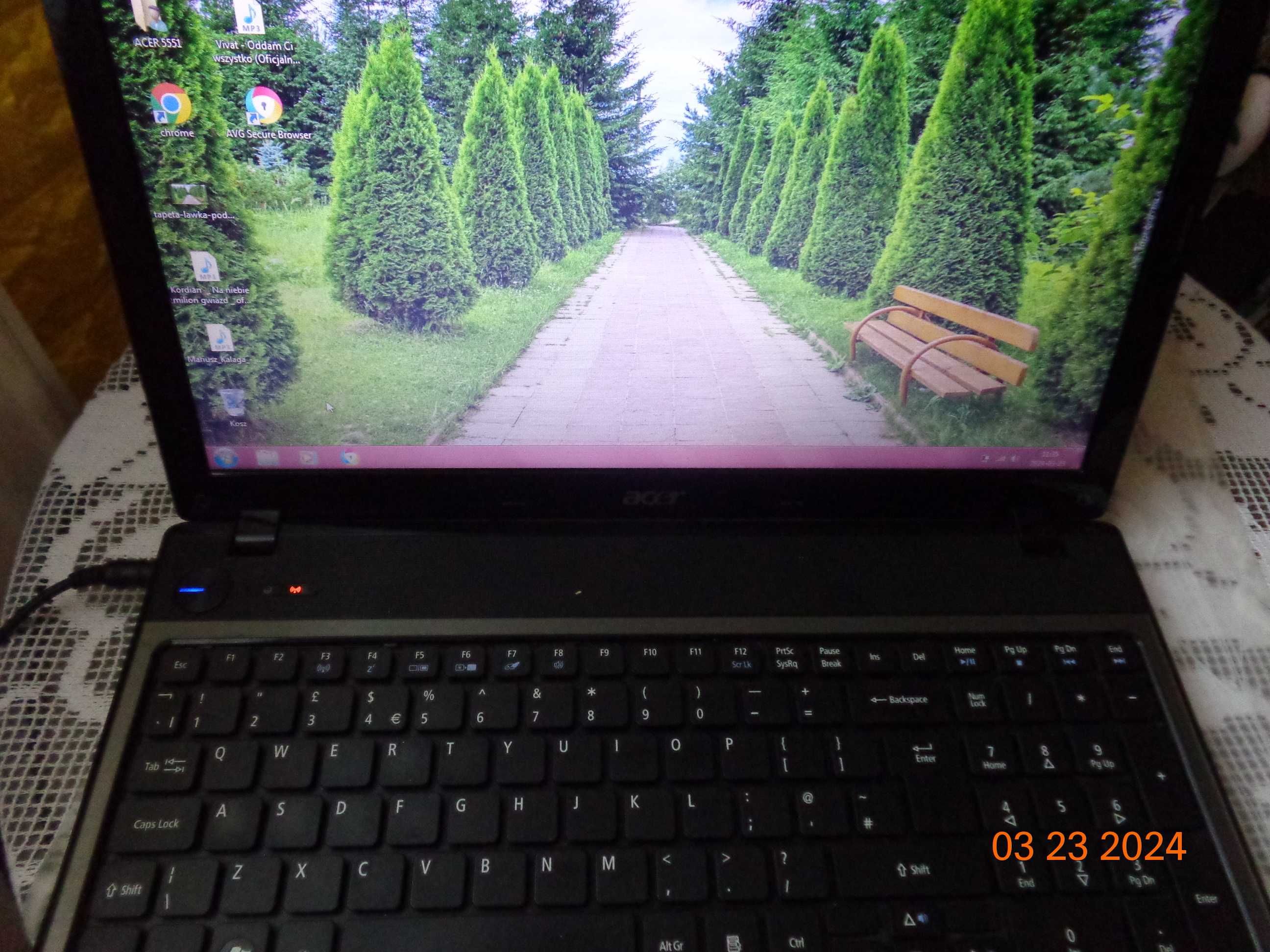 Laptop Acer Aspire 5551 G 15,6 "