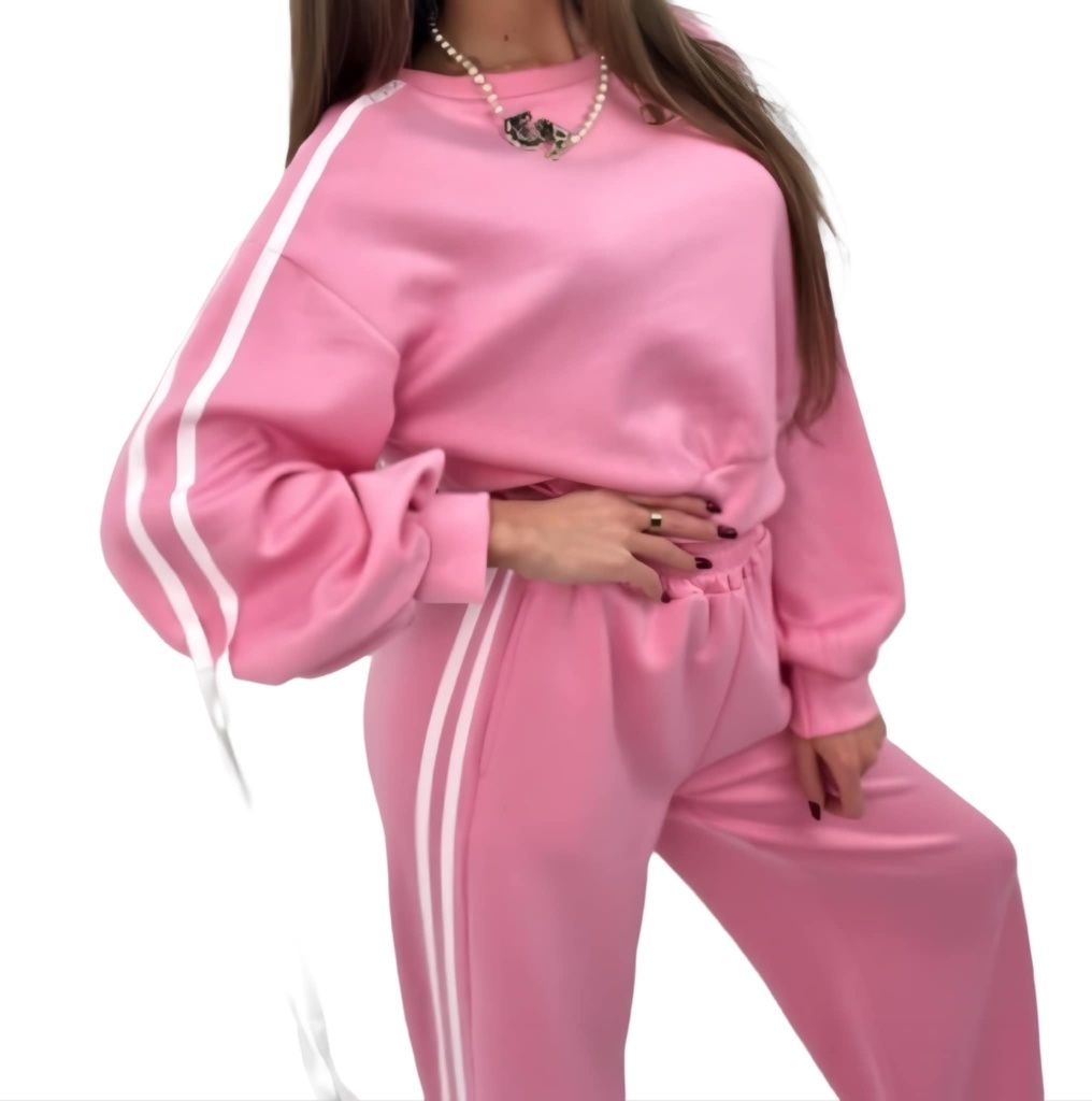 Komplet dresowy z lampasami bluza +spodnie Hollywood Dream,  Varlesca