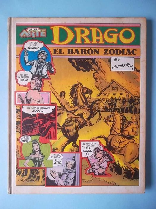 "DRAGO" por Burne Hogarth - 2 volumes