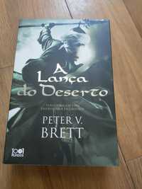 Livro A Lança do Deserto de Peter V. Brett