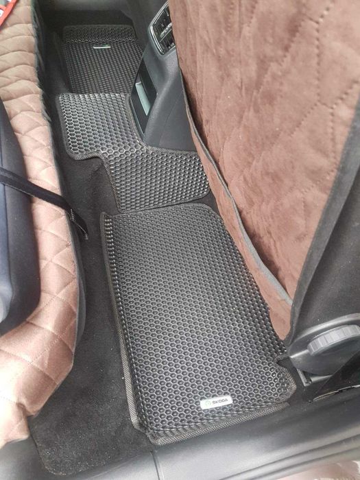 EVA коврики Skoda Octavia A8 2020+ купити автокилимки 3д з бортами