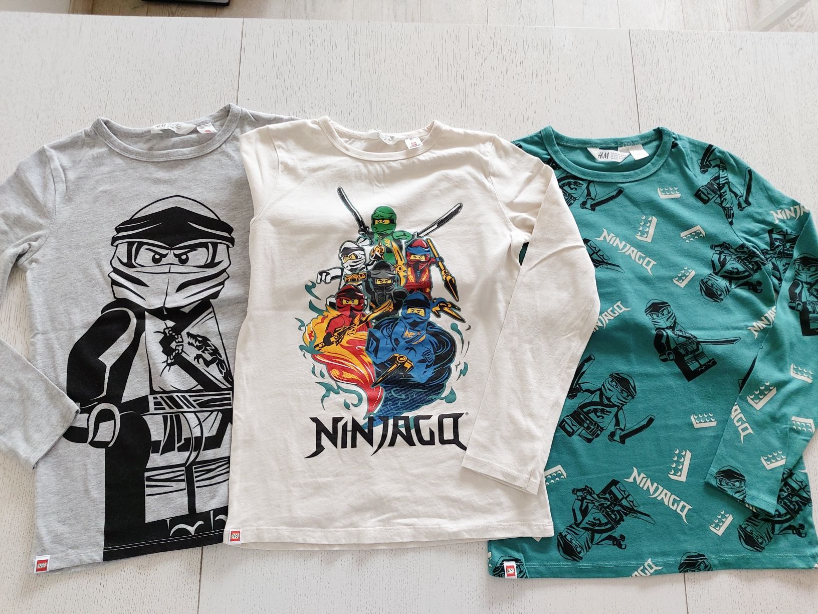 Bluzka Ninjago Lego koszulka H&M rozm. 134/140