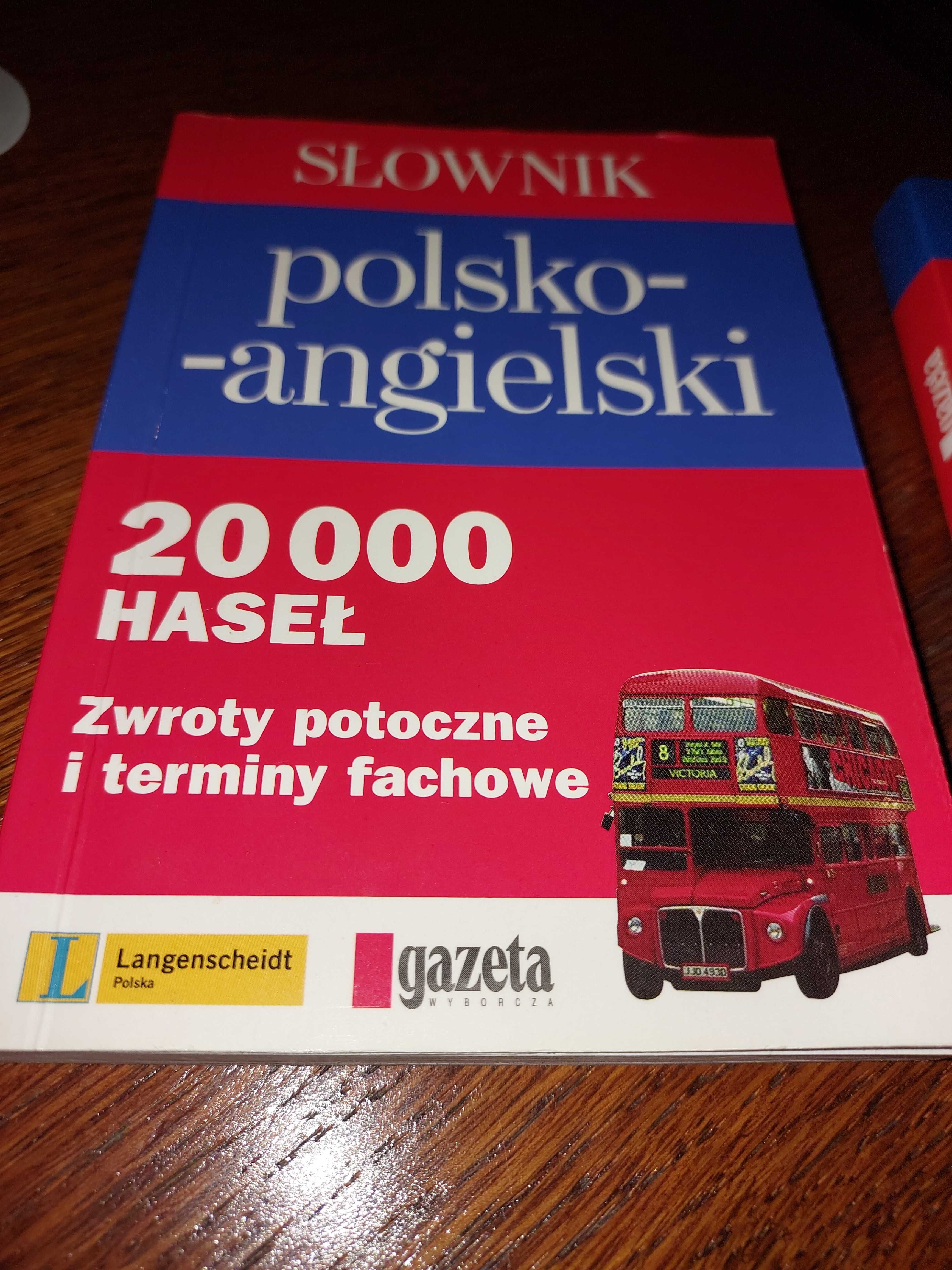 Podręczny słownik polsko angielski angielsko polski 2 tomy =13zł. NOWY