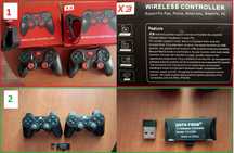 4 Gamepady Uniwersalne Android,PC,TV Box - Sprawne