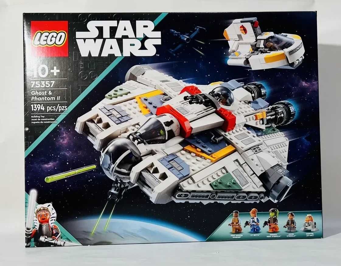 Lego Star Wars 75357 Ghost & Phantom II Nowy Czytaj Opis