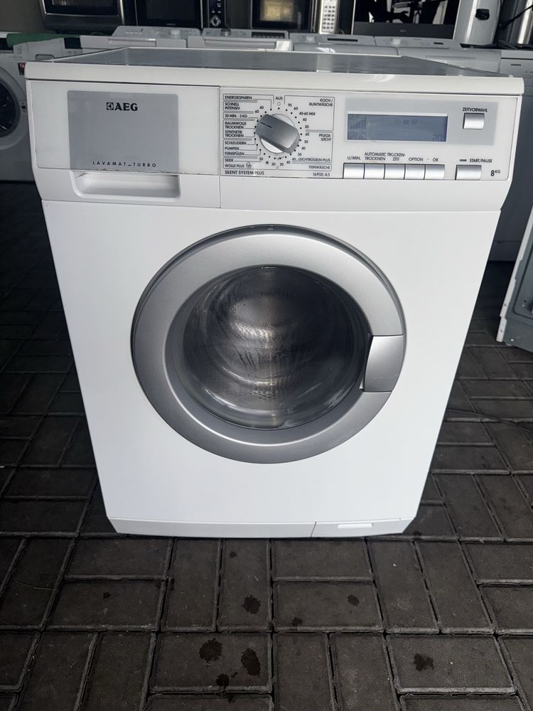 Pralko Suszarka  AEG  model L16950A3  8/6 kg 1600 obr