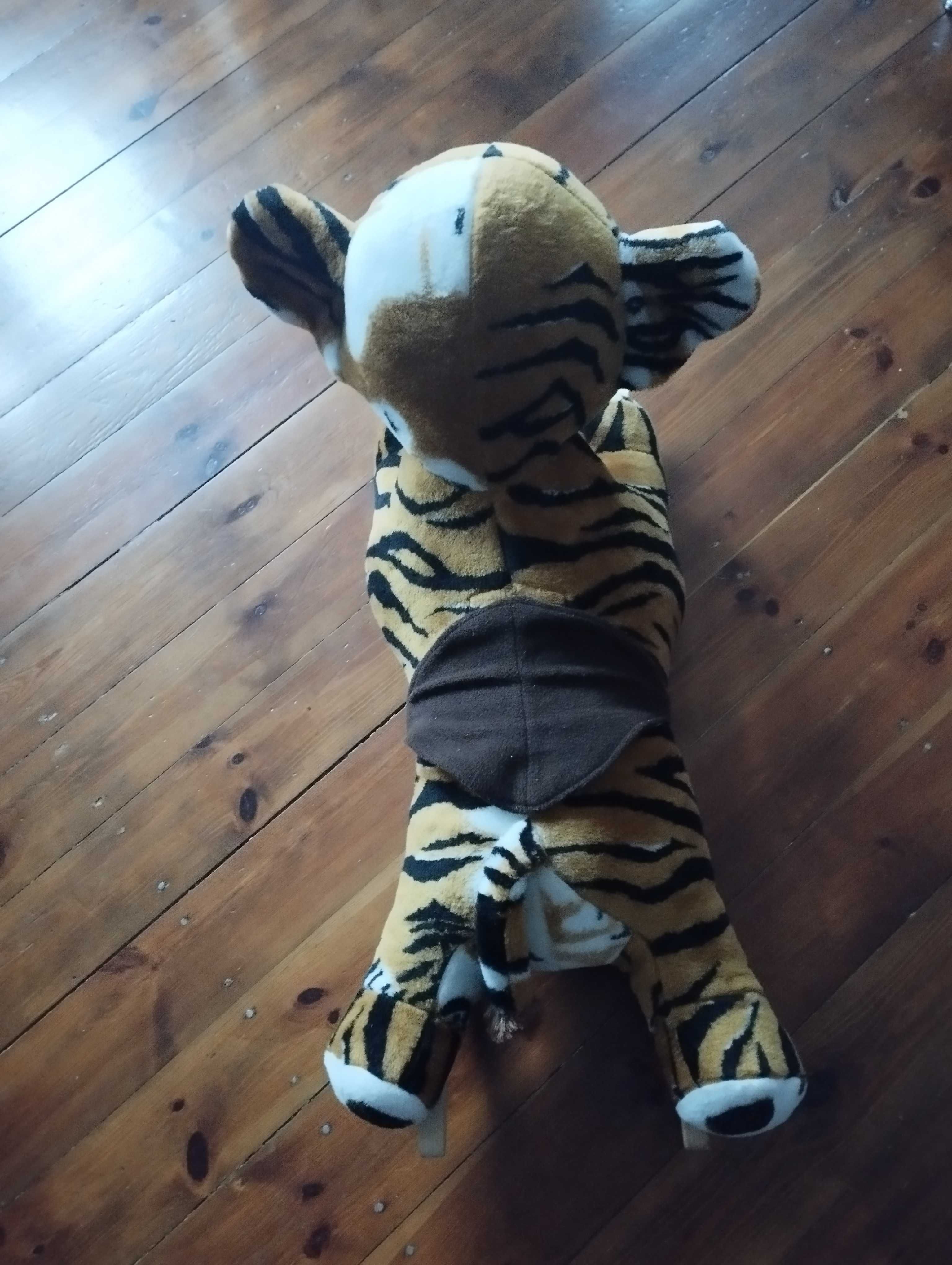 zabawka - bujak pluszowy tygrys