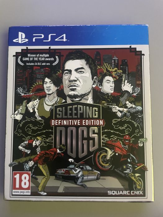 Sleeping Dogs Artbook ps4 ps5