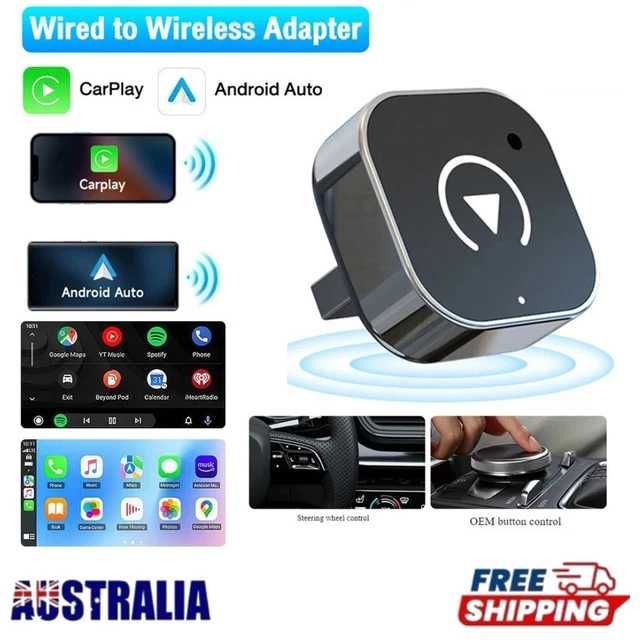 Бездротовий адаптер V2 Carplay Android auto карплей | Жодних зависань!