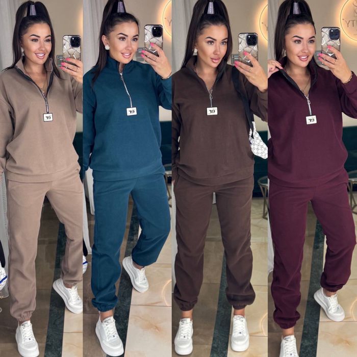 Жіночий дуже теплий костюм полар фліс двосторонній