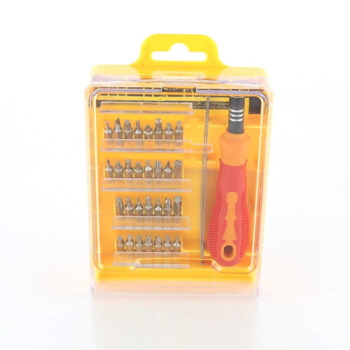 Набір викруток, набор отверток для ремонта смартфонов 32 биты + пинцет