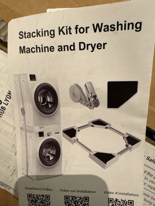 kit empilhar maquina lavar secar