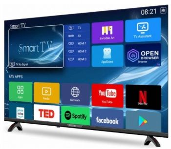Televisão Led hd 32  frameless smart