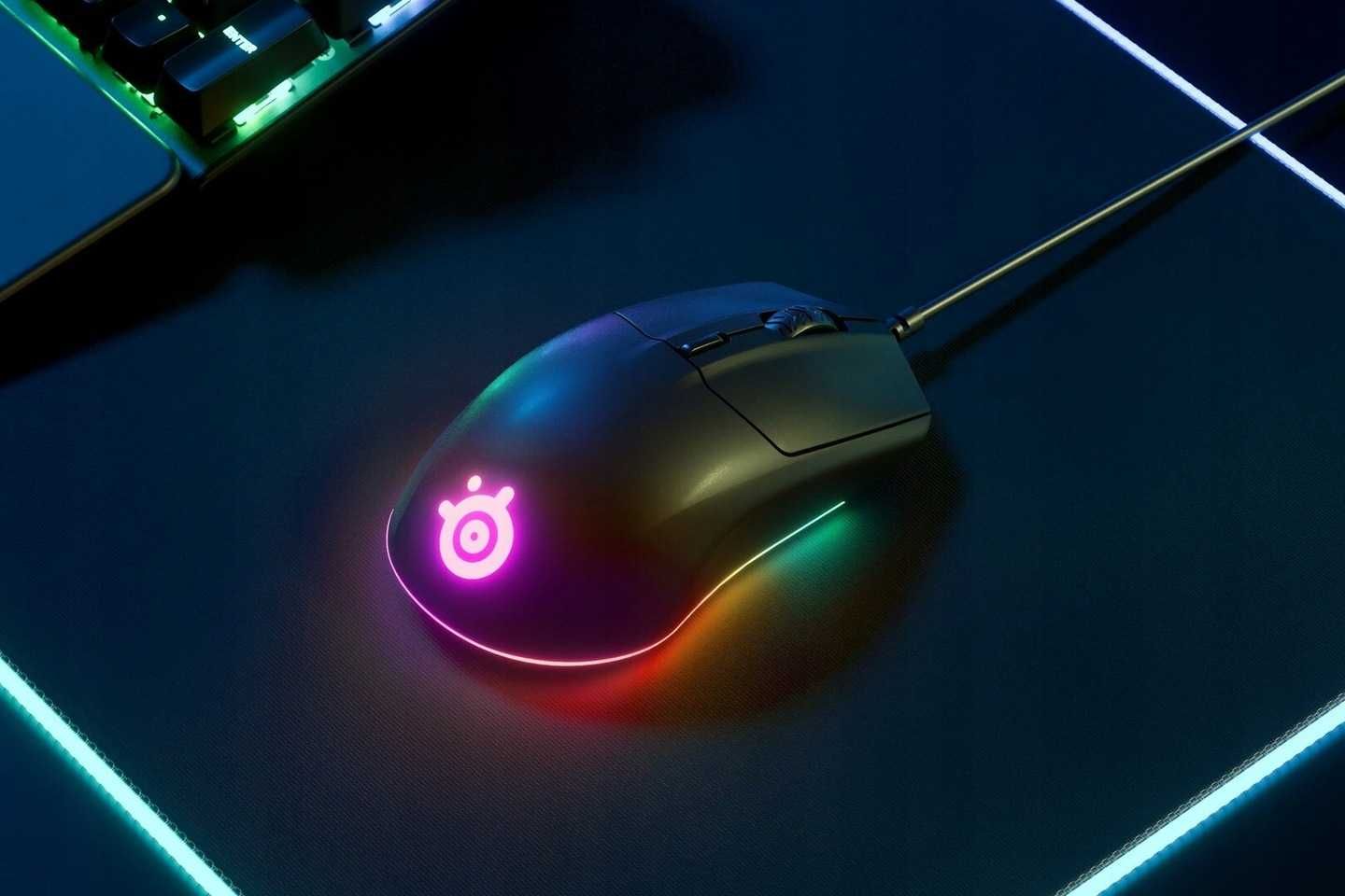 Нова ігрова мишка steelseries rival 3 RGB original NEW Пломби+Гарантія