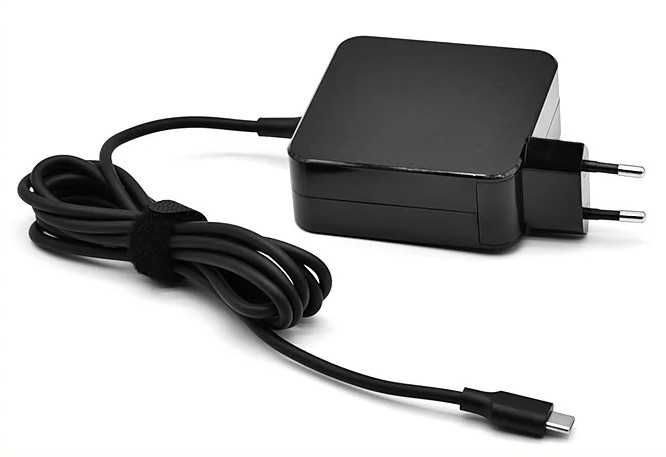 Блок питания (зарядное) 65W typeC для смартфона, планшета, паяльника