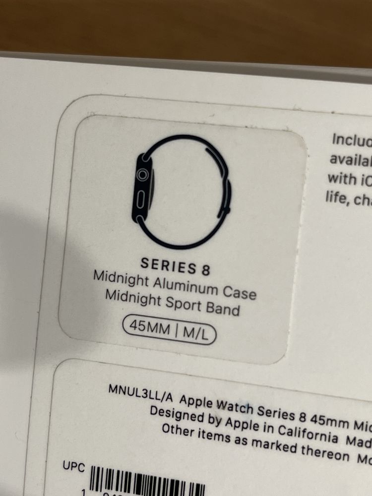 Apple Watch 8, 45 mm, + LTE, + GPS