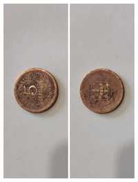 Moeda antiga 5 centavos