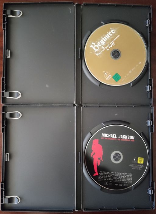 DVD Michael Jackson e Beyoncé