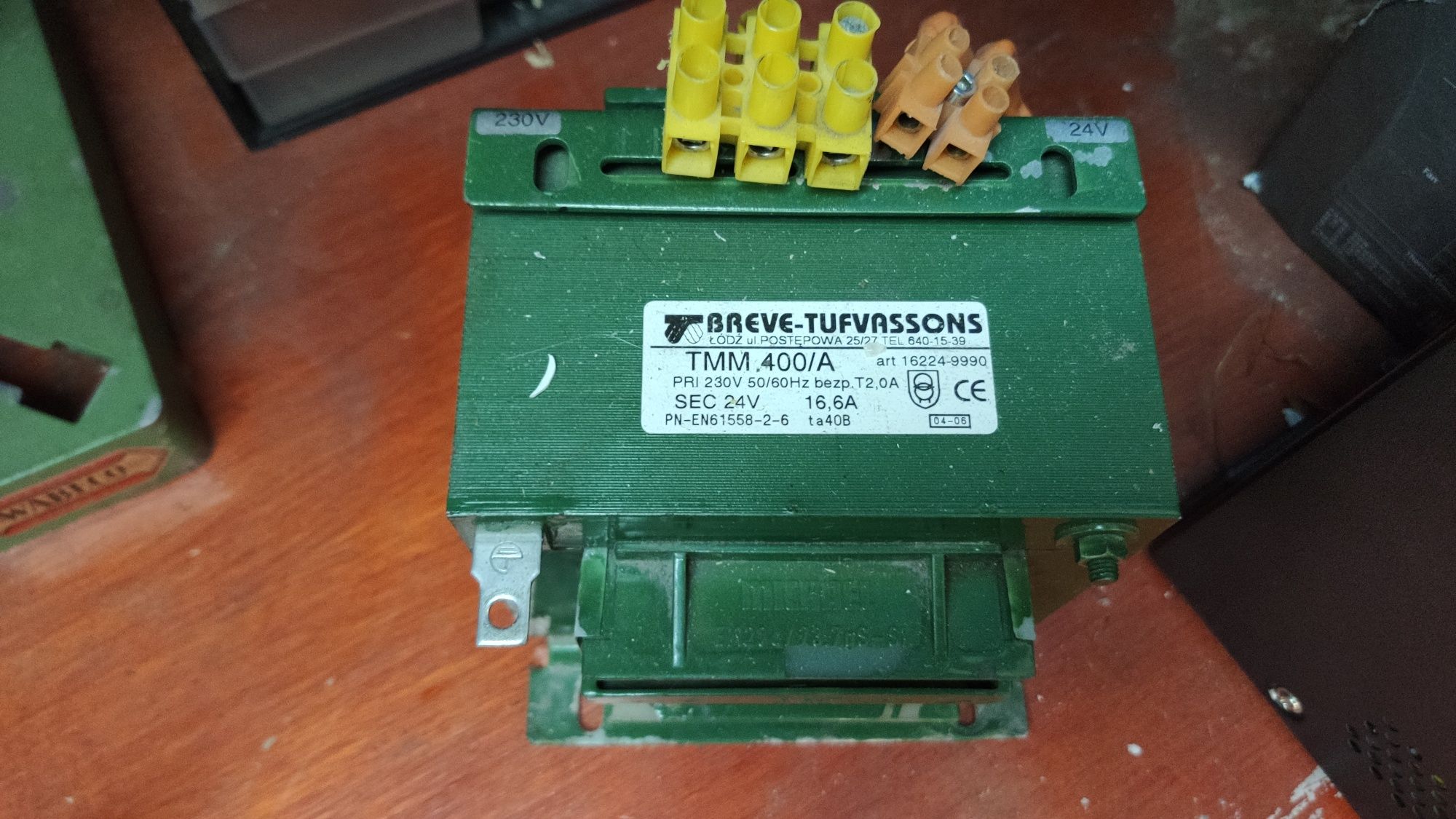 Transformator Breve-Tufvassons 230/24V TMM400/A