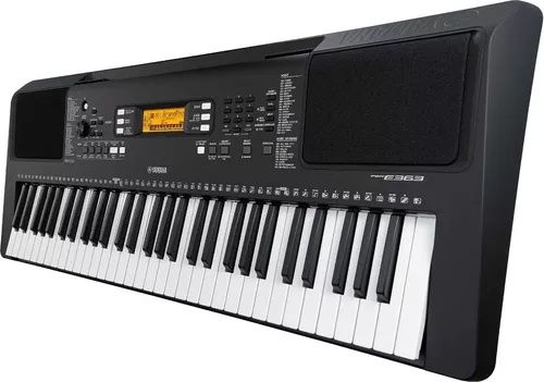 Teclado YAMAHA psrE363 com 61 teclas