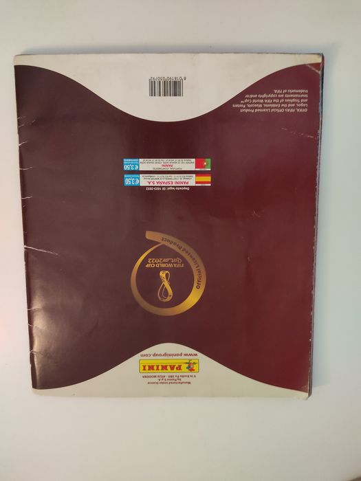 Caderneta de cromos mundial do Qatar 2022 - Panini