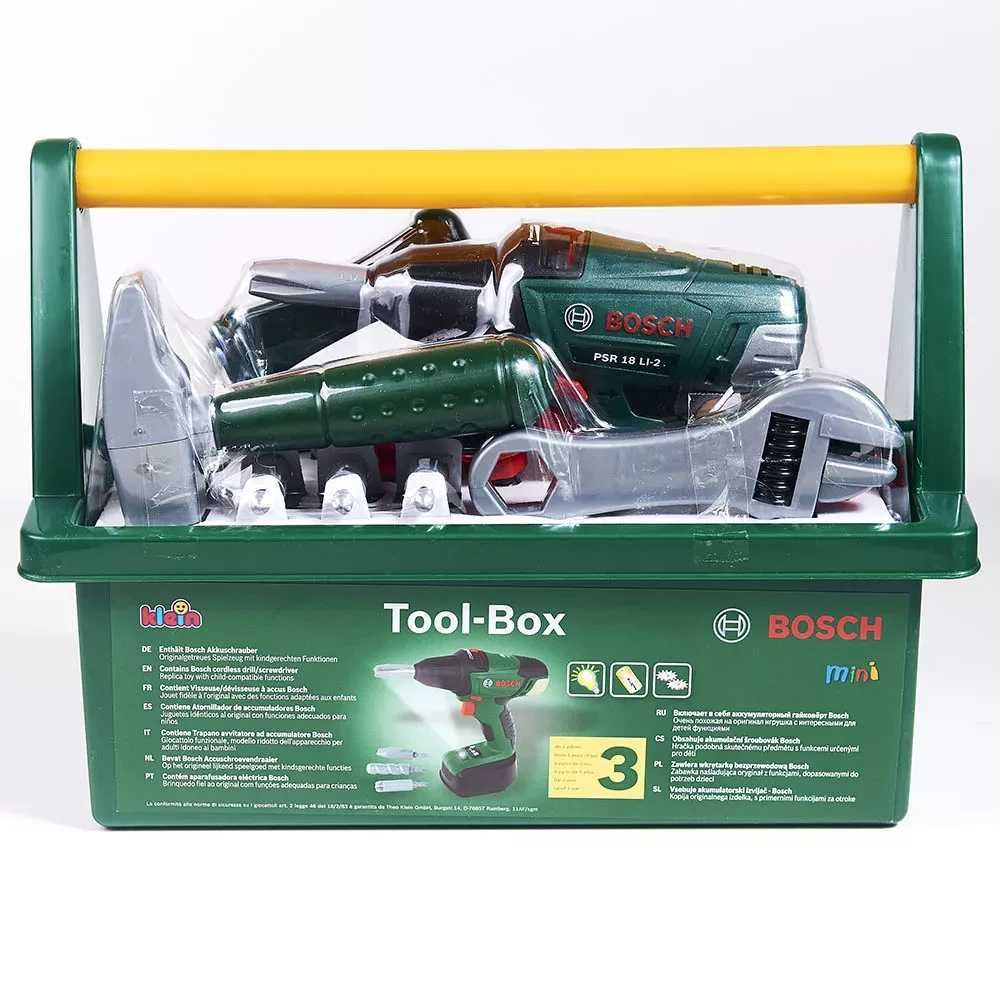 Ігровий набір Klein Bosch Mini Дитячий ящик з інструментами (8520)