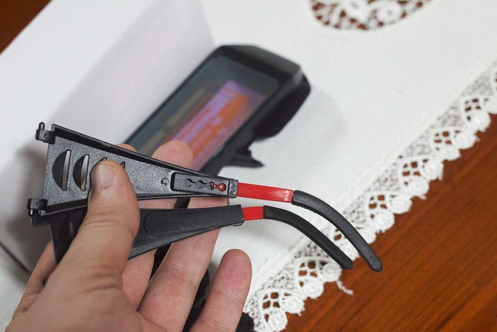 Oculos de escurecimento automatico para solda