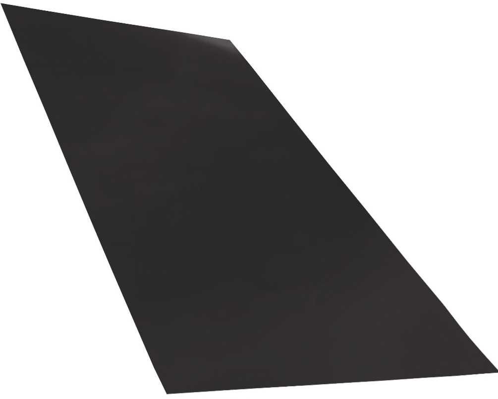 Arkusz blachy aluminiowej czarny mat - 1x2m