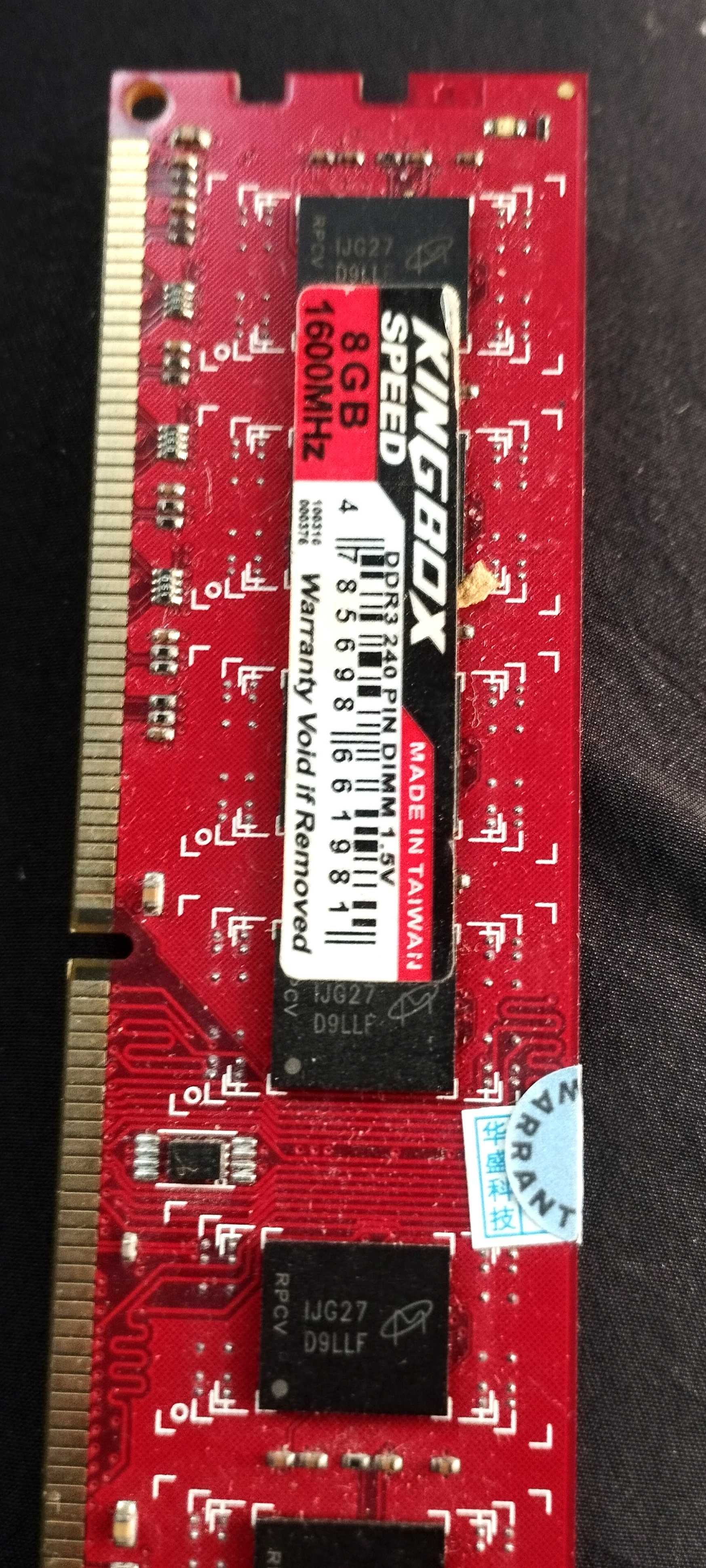 Память 8Gb DDR3 1600 Kingbox speed