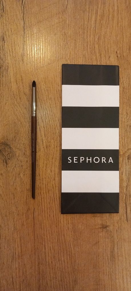 NOWY#212 SEPHORA Make up for ever mały pędzelek makijaż oka oko cienie