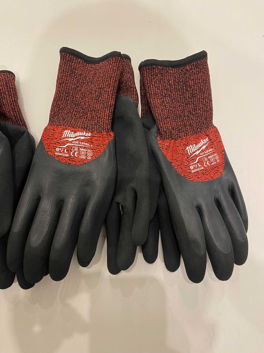 Rękawice zimowe MILWAUKEE odporne na przecięcia 3/C, rozmiar L/9