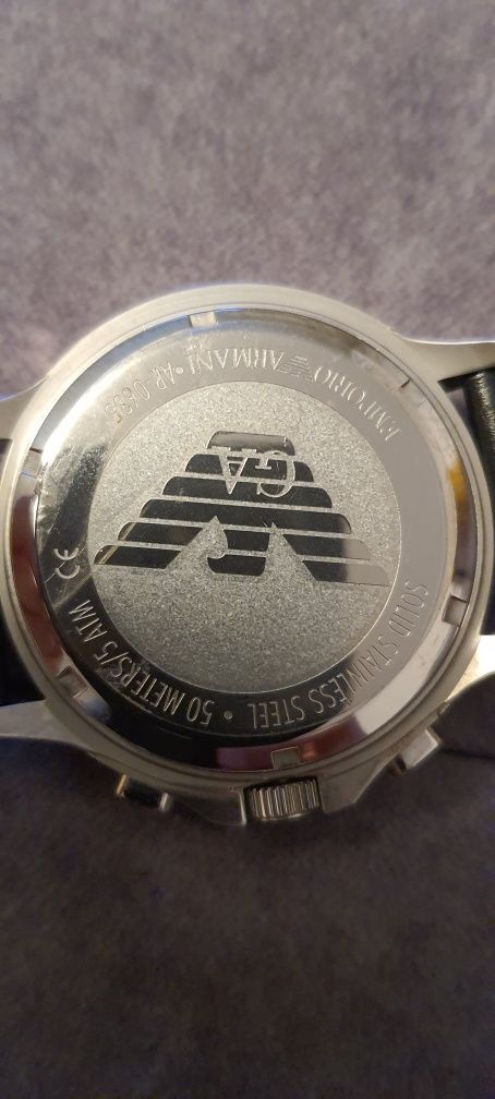 Zegarek Męski Emporio Armani Chronograf A2447 - oryginał