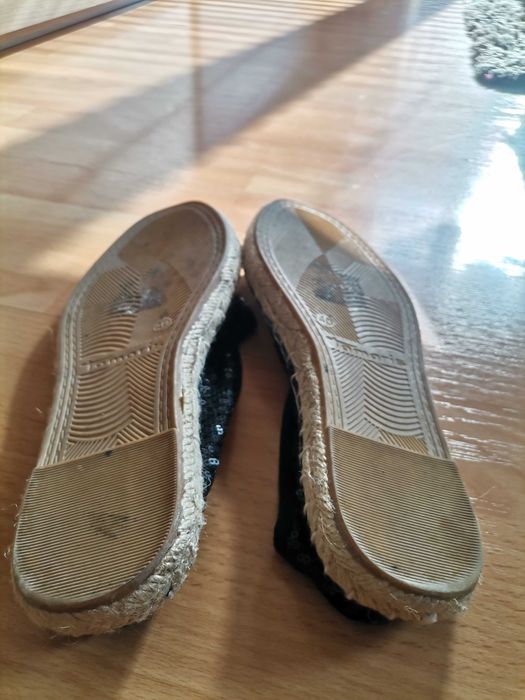 Buty espadryle czarne