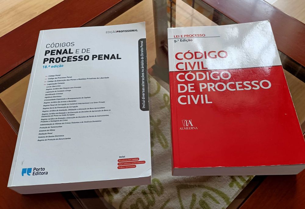 Livros de Direito CC/CPC e CP/CPP