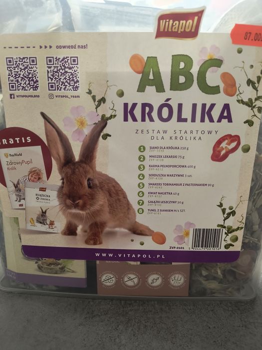 Wyprawka dla królika