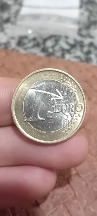 Moeda 1 € Portugal com erros