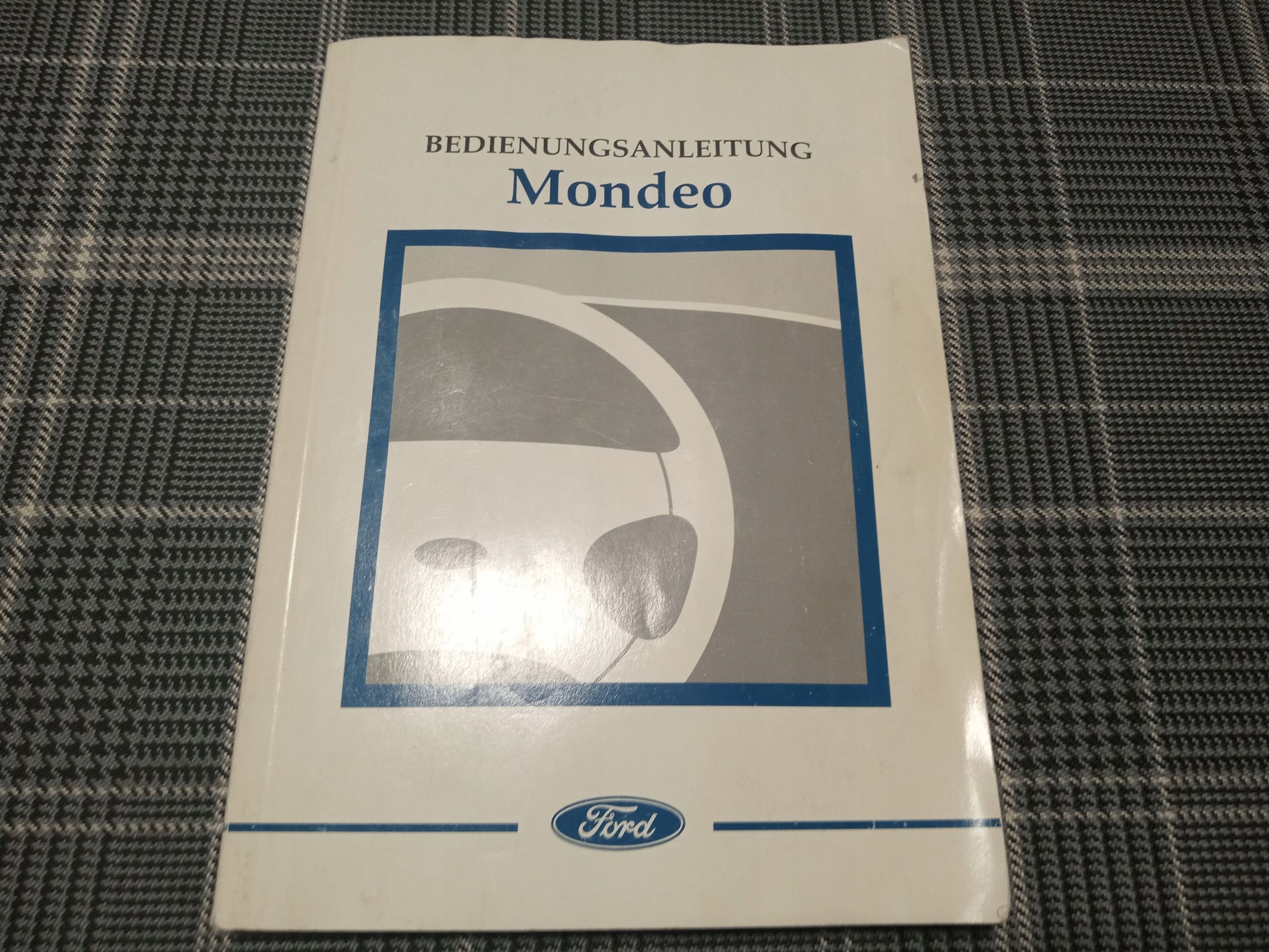 Ford Mondeo Mk3 4 / 5 Drzwi Kombi Instrukcja Obsługi Książka 2001