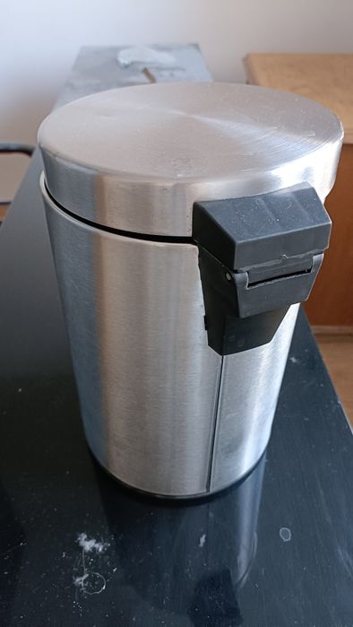 Kosz na smieci stalowy maly 1,5 - 2 l