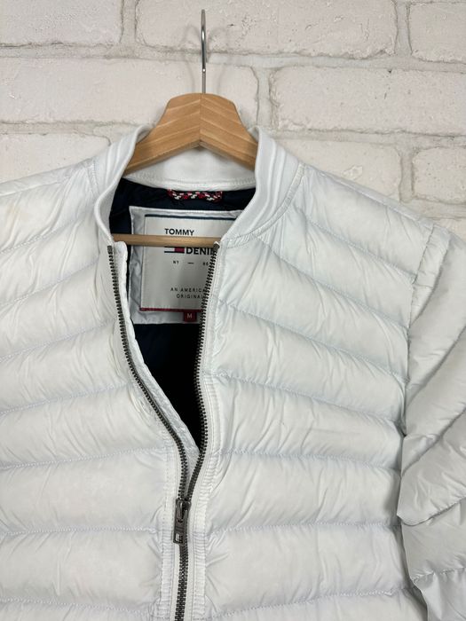 Pikowana kurtka puchowa Tommy hilfiger