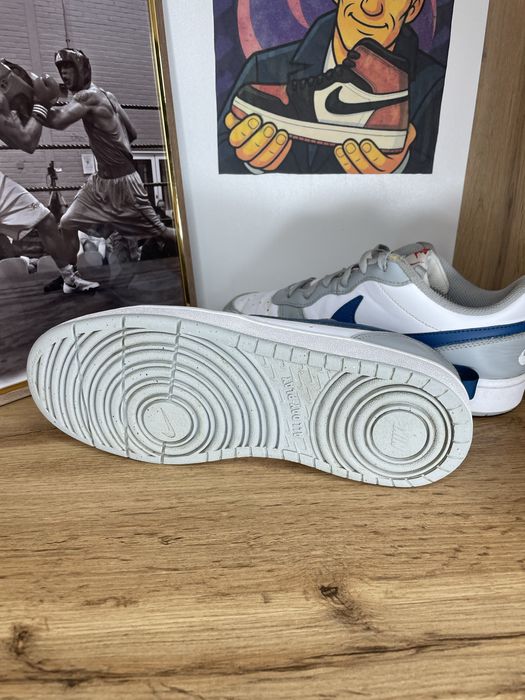 ОРИГІНАЛ‼️ Nike Court Borough Low 2 GS white light smoke grey marina