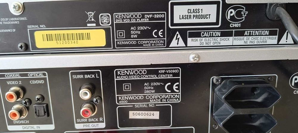 Zestaw Kenwood KRF-V5090D z głośnikami Magnat Monitor 5.1