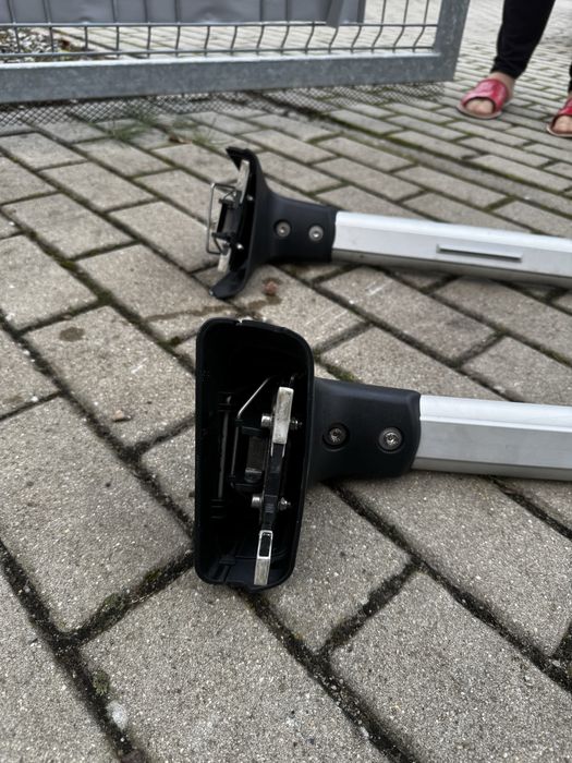 Bagażnik dachowy thule + mocowanie na rowery