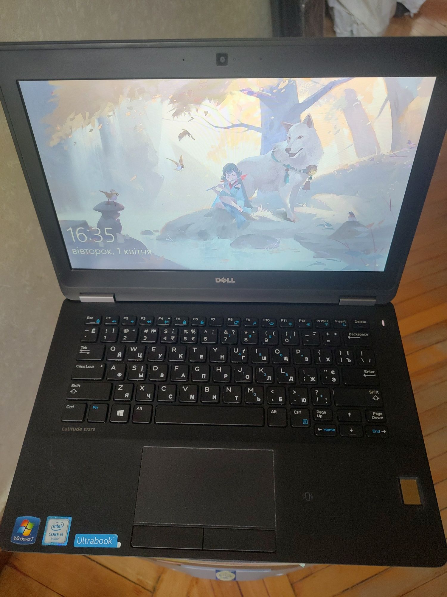 Ноутбук Dell Latitude E7270 нов. батарея 7200! (i5-6300U/8gb/SSD)