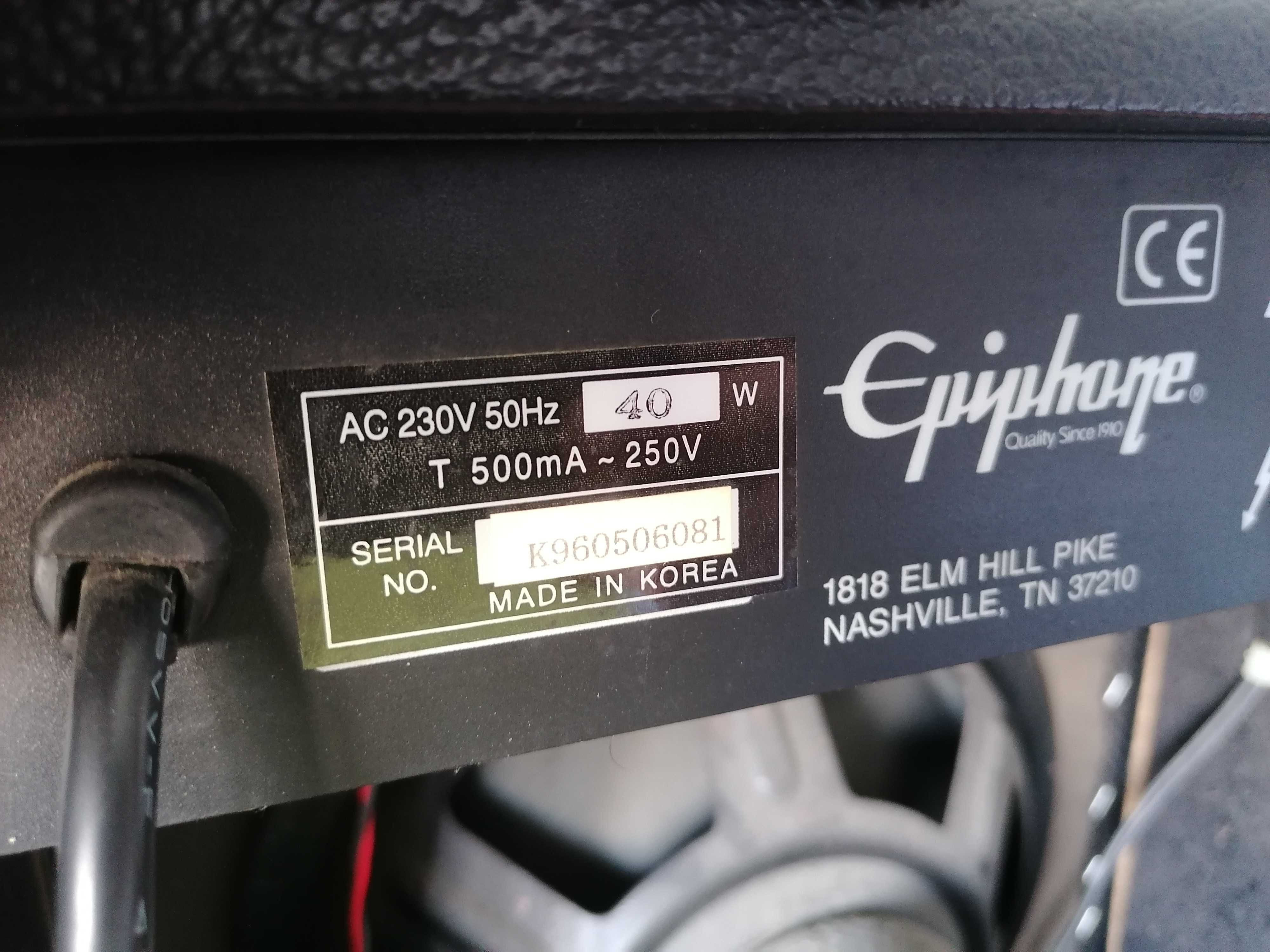 Amplificador Epiphone