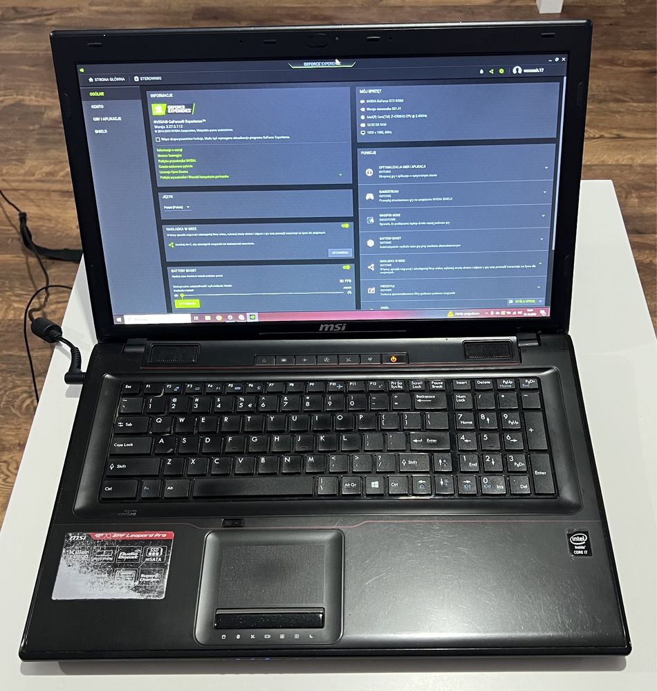 Msi gp70 2pf Leopard pro gtx 850M i7-4700